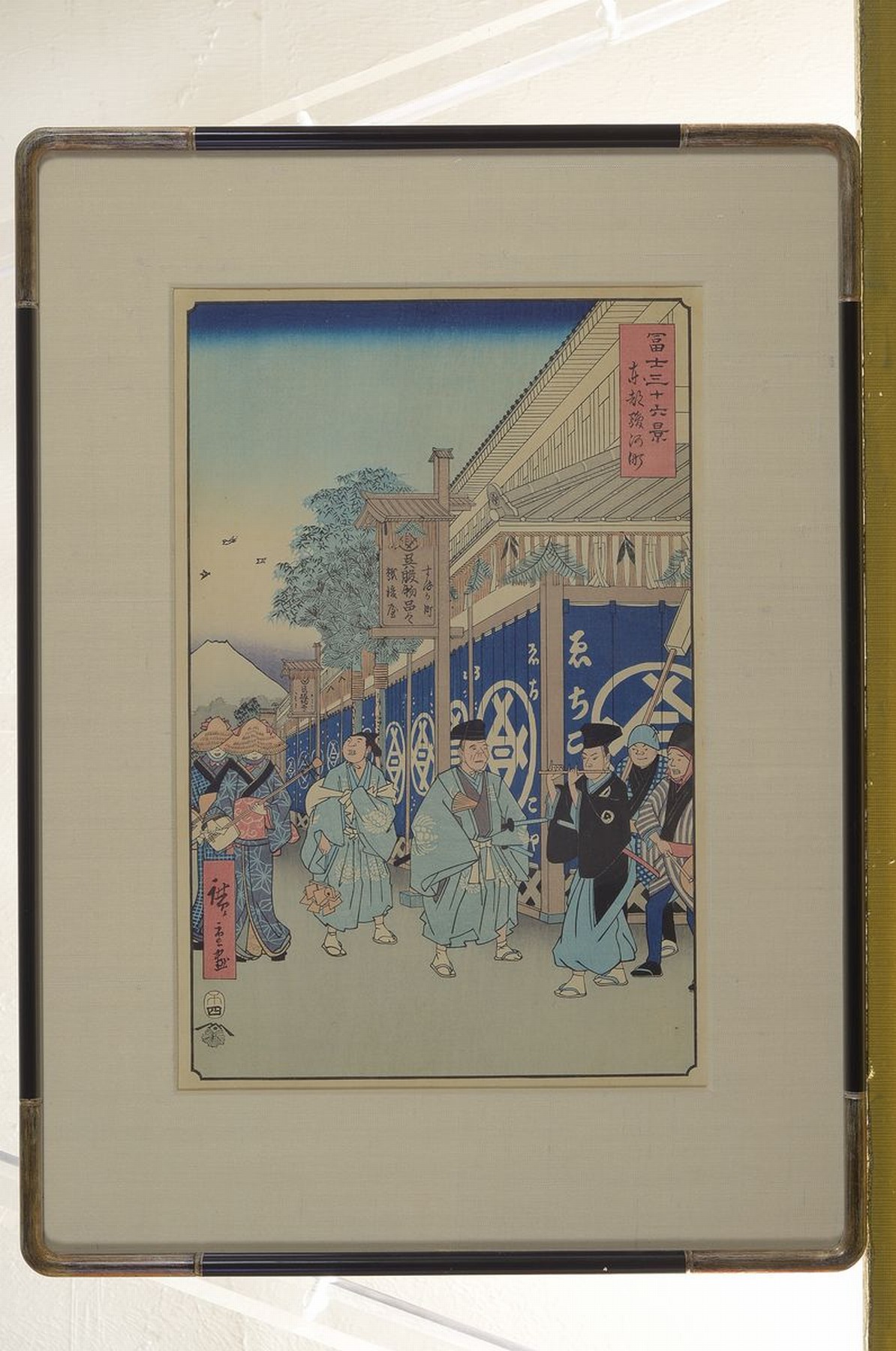 Japanischer Farbholzschnitt: Ando Hiroshige, 1797-1858,