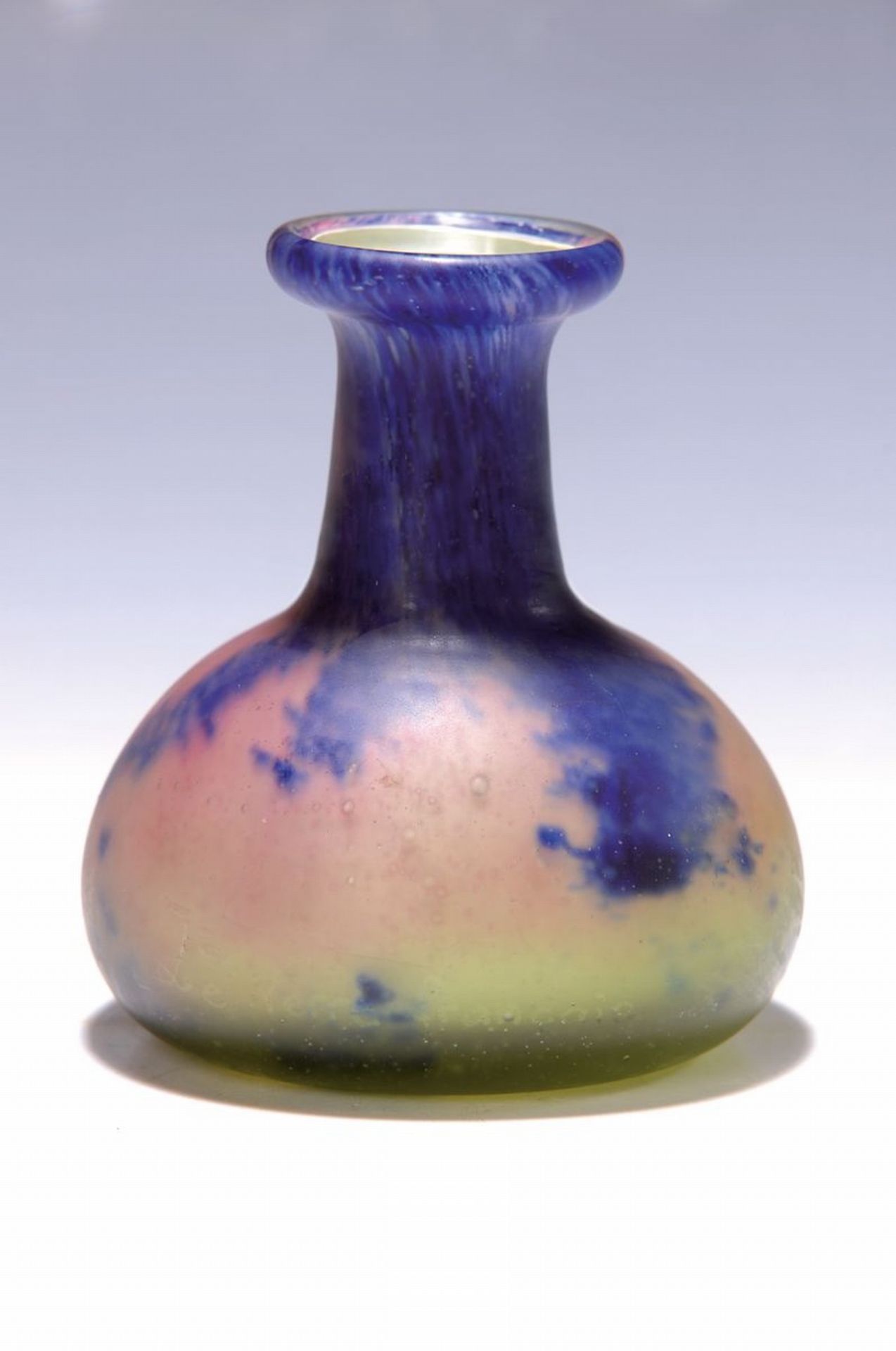 Vase, Charder, Le verre francais, Schneider, 1930er Jahre,