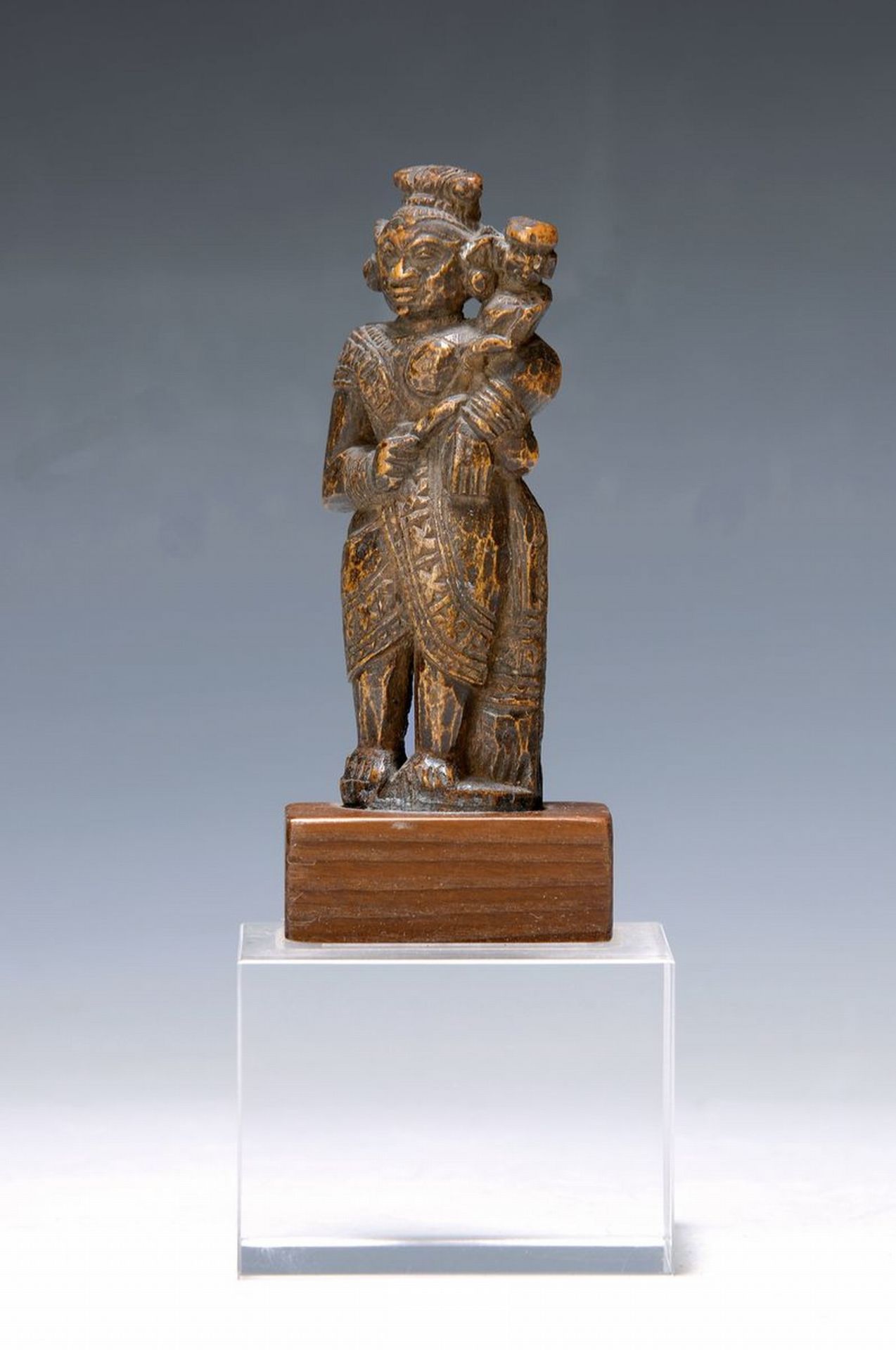 Skulptur der Muttergöttin, Parvati, Südindien, um 1880,