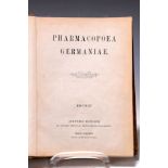 Pharmacopoea Germaniae, Magdeburg 1865, 393 S., in
