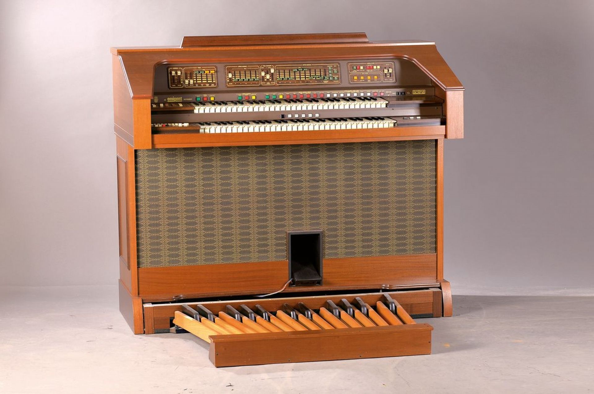 Elektronik-Orgel, Eminent, Solina, F 217 - 27 A, ca.80er