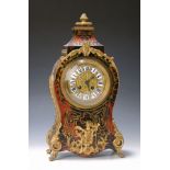 Boulle-Uhr, Frankreich, um 1860,  geschwungenes
