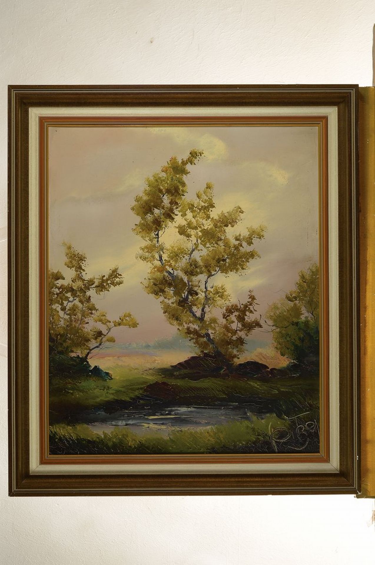 Karl Philipp Spitzer, 1887-1954 Speyer,  Bäume am Wasser, - Bild 3 aus 3