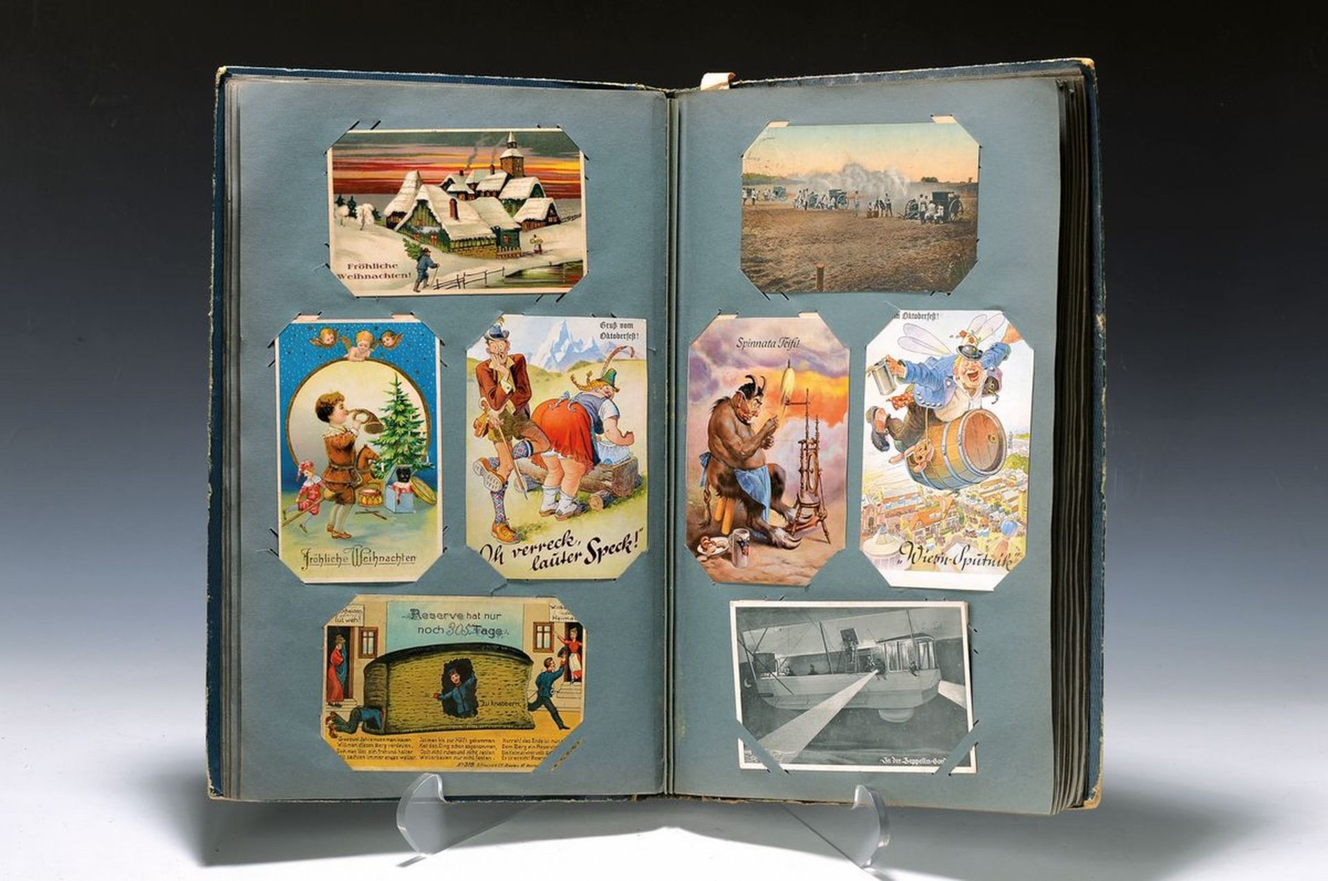 Sammlung Postkarten, vorwiegend deutsch, zw. 1900-20,  ca.