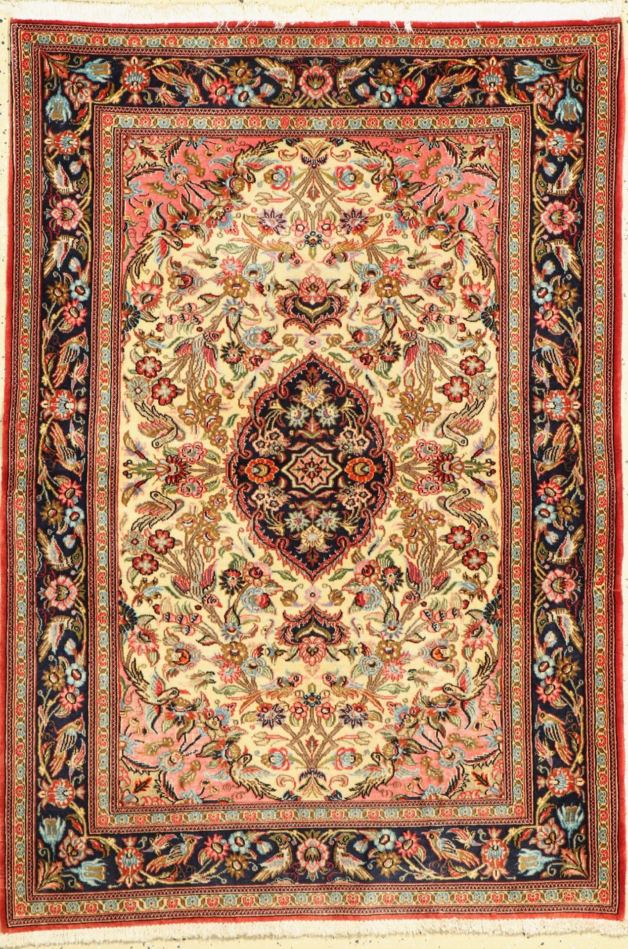 Ghom kork,   Persien, ca. 50 Jahre, Korkwolle, ca. 155 x