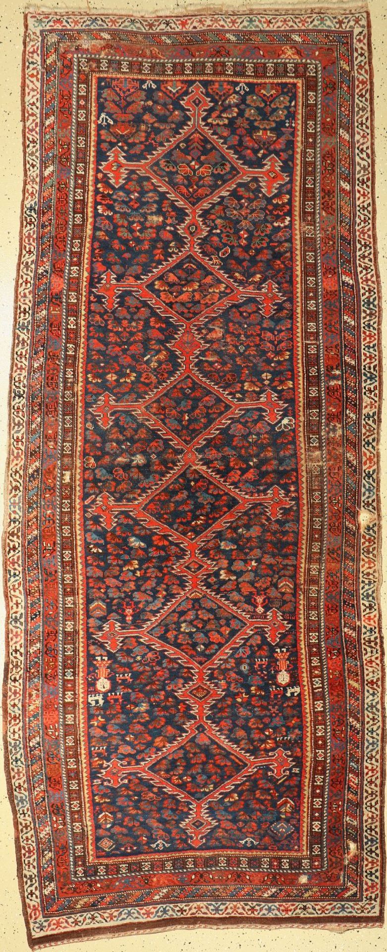 Shahsawan antik,   (Kurdenarbeit), Persien, 19. Jhd, Wolle