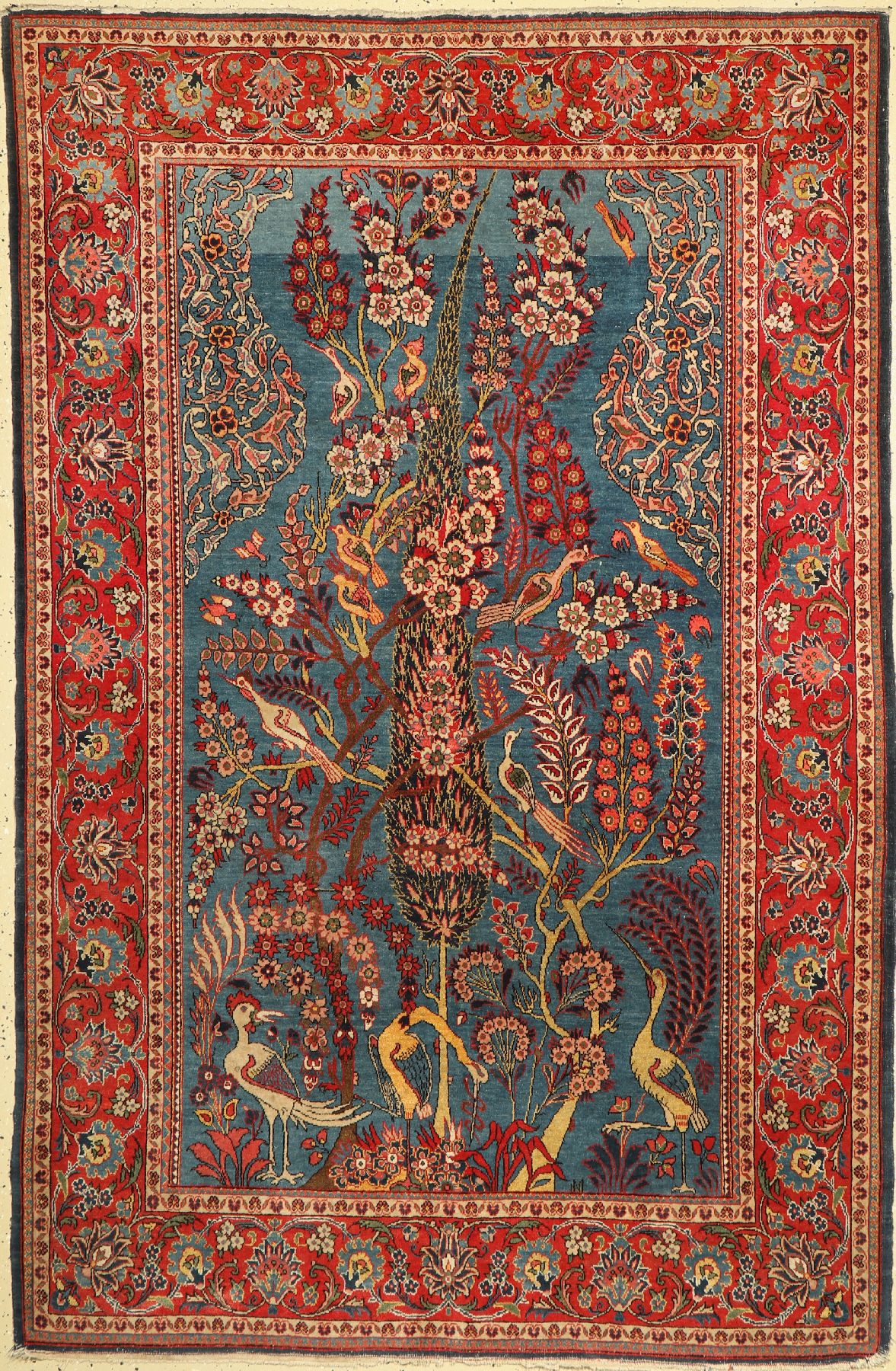 Keschan Kork (Baumteppich), Persien, um 1930, Korkwolle,