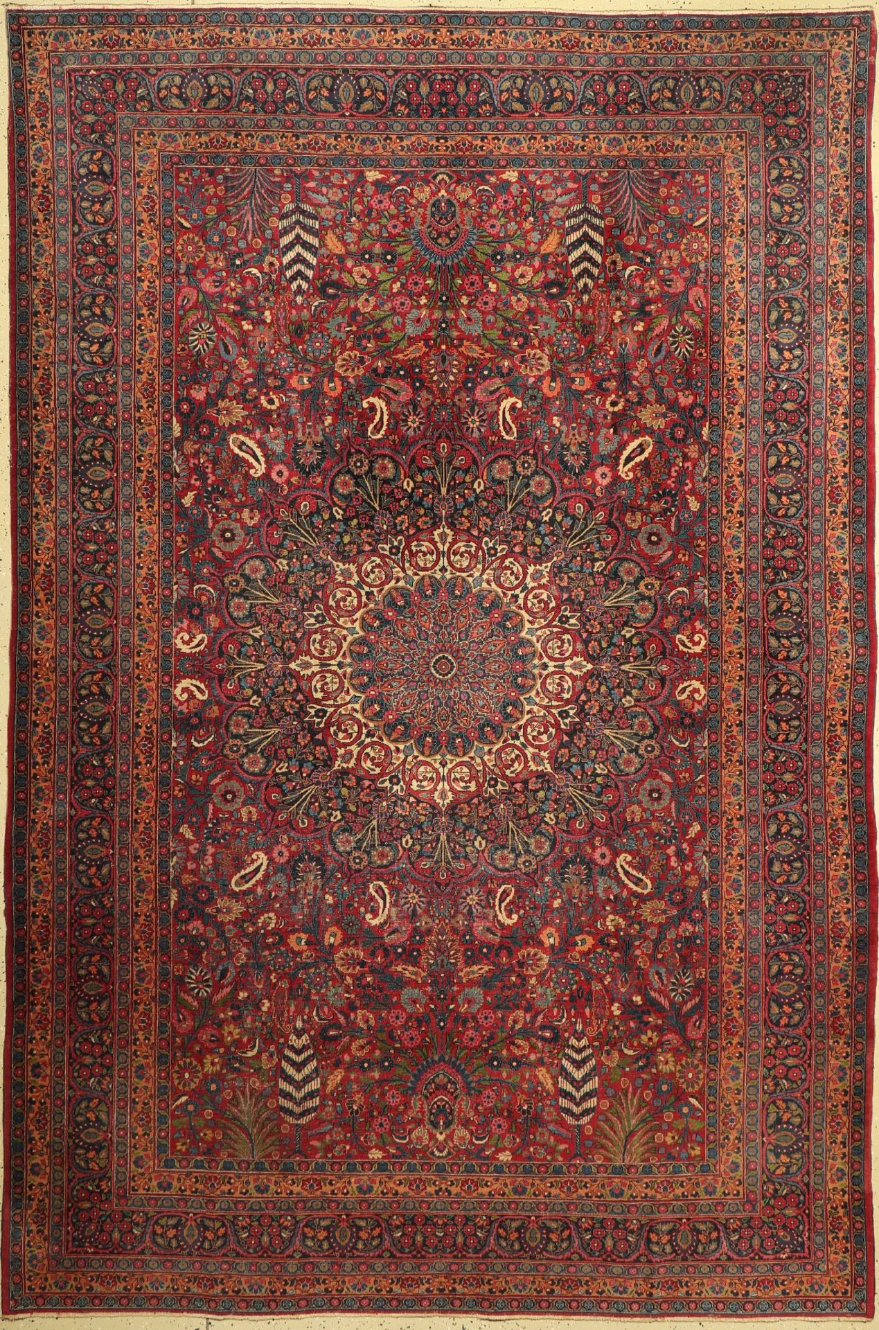 Feiner Khorasan,   Persien, um 1930, Korkwolle, ca. 333 x