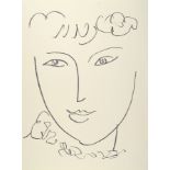 Henri Matisse, 1869-1954, Lithografie, 'La Pompadour',