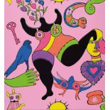 Niki de Saint-Phalle, 1930-2002, 'Nana', Farbsiebdruck