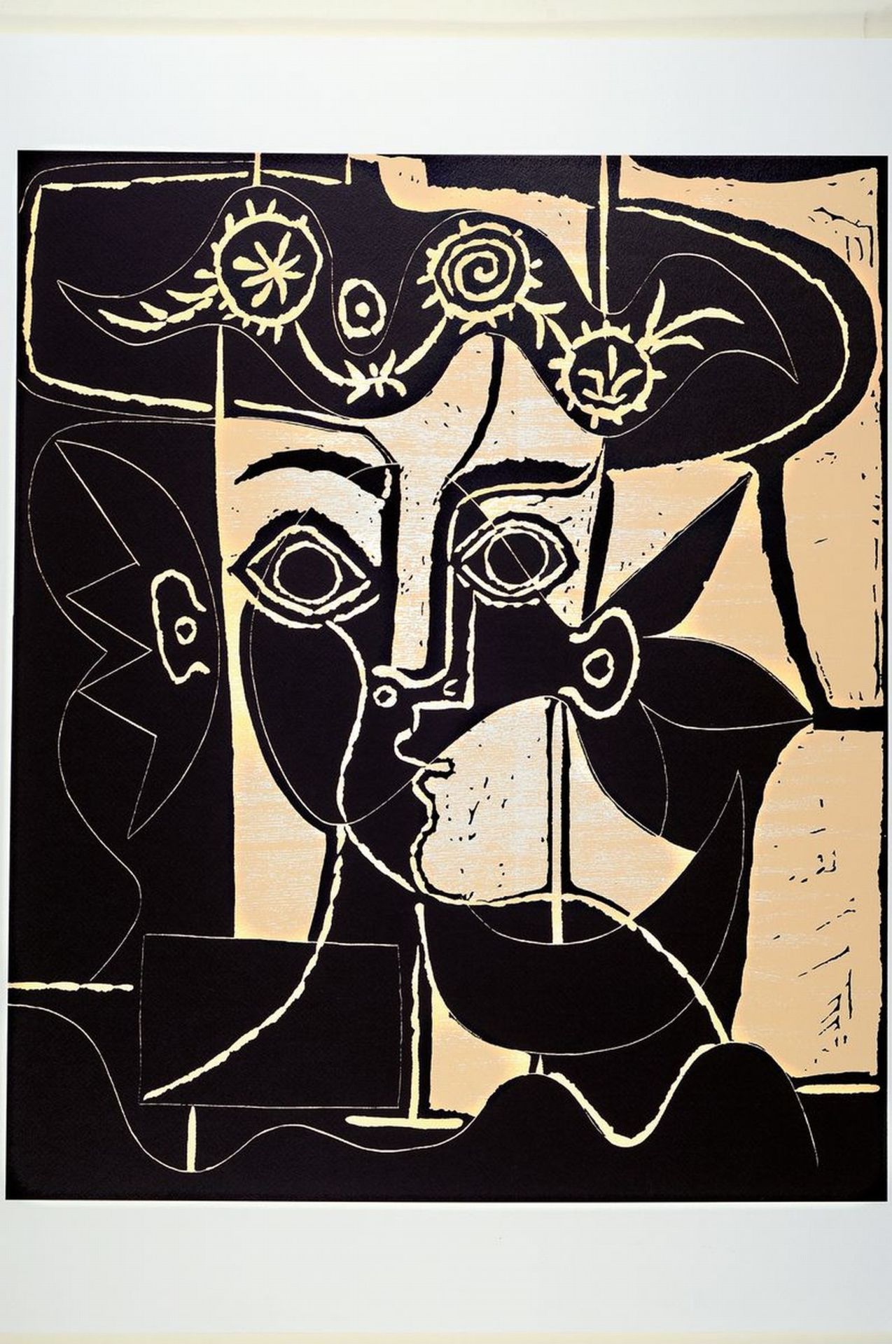 Pablo Picasso, 1881-1973,  'Femme au chapeau orni', - Bild 2 aus 2