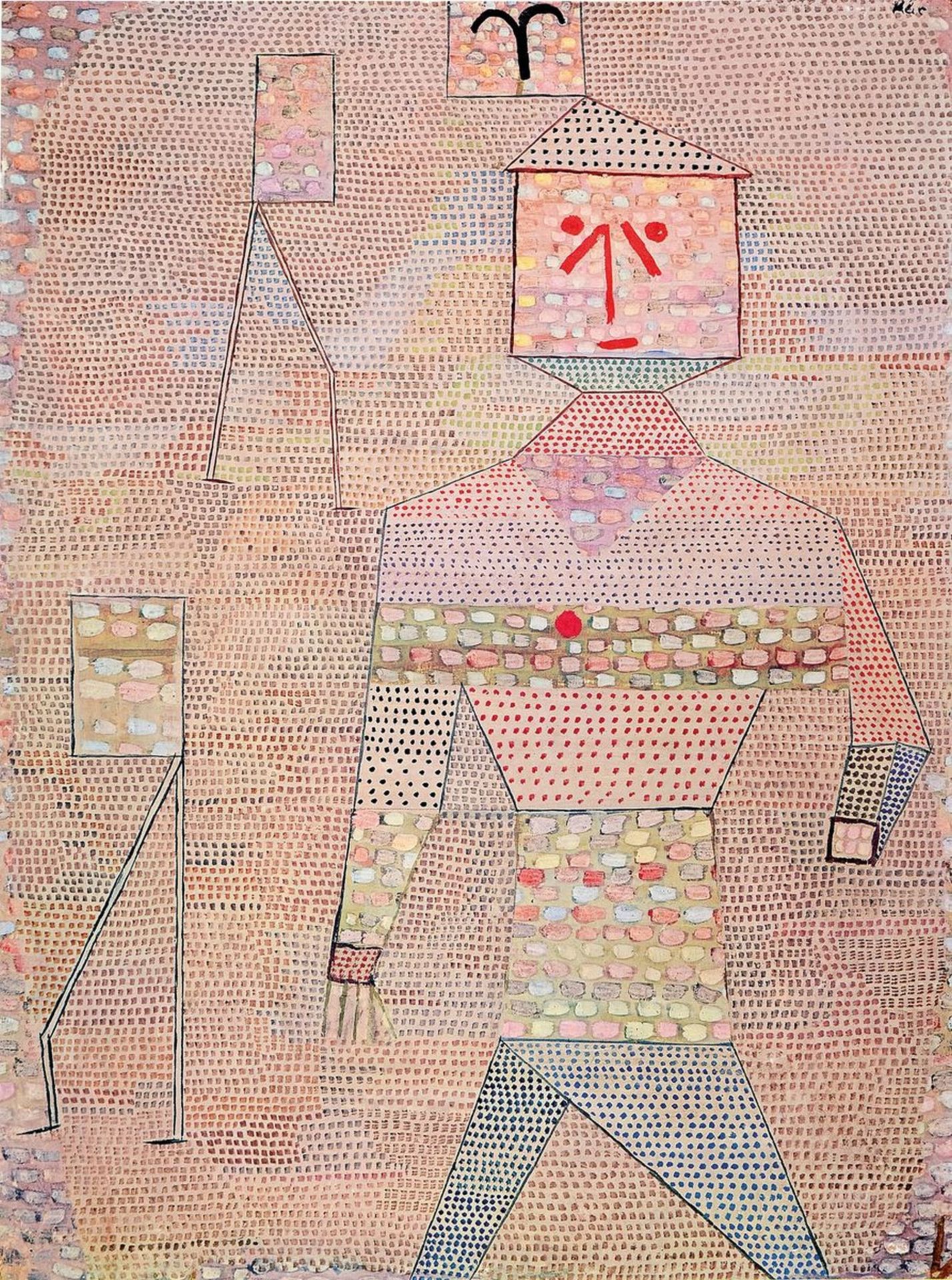 Paul Klee, 1879-1940,  Farboffset auf Büttenpapier,