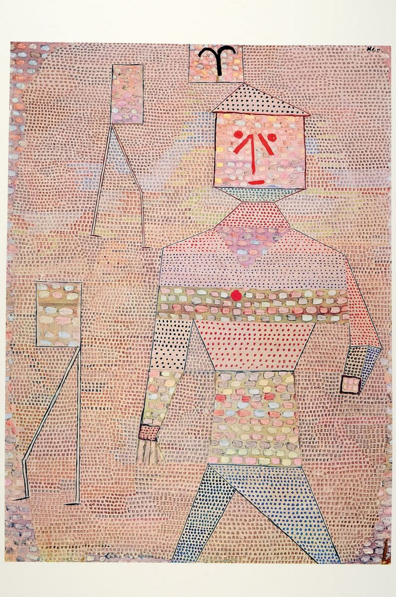 Paul Klee, 1879-1940,  Farboffset auf Büttenpapier, - Bild 2 aus 2