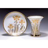 Grosse Vase und Teller, Rosenthal, Classic Rose,