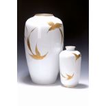 Bodenvase und Vase, Heinrich Porzellan, 60er Jahre,