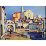 José Camps, 1894-1989, Ansicht aus Cadaques (Costa