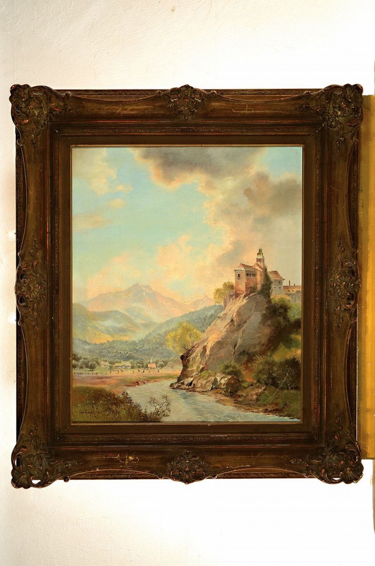 Ludwig Gschosmann, 1894 Straßburg-1988 Tegernsee,  Burg - Bild 3 aus 3