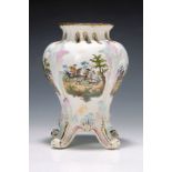 Potpourrivase, Meissen um 1755, Porzellan, vier