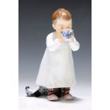 Porzellanfigur, sog. Hentschel-Kind, Meissen, um 1905,