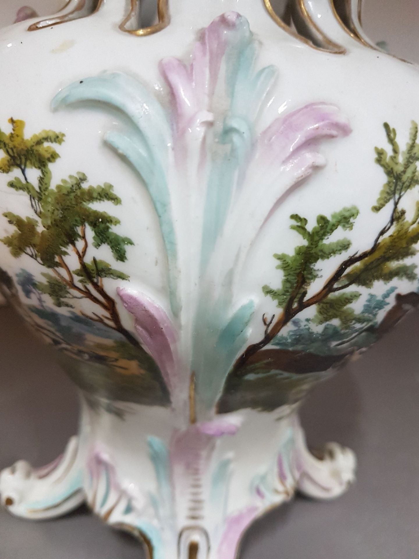 Potpourrivase, Meissen um 1755,  Porzellan, vier - Bild 6 aus 7