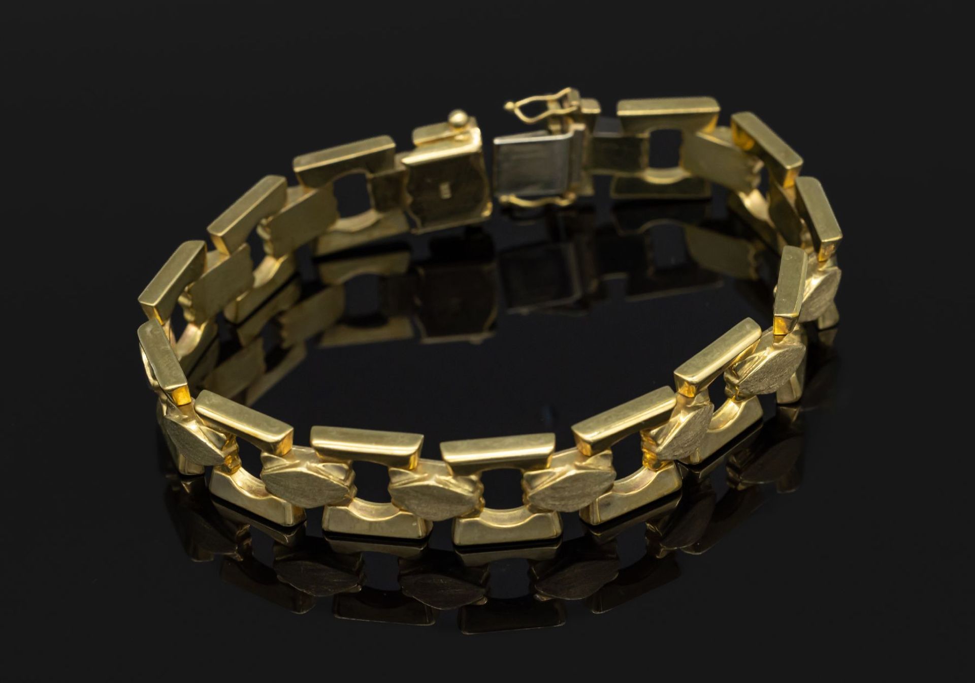 8 kt Gold Armband,   GG 333/000, Oberfläche teilw.