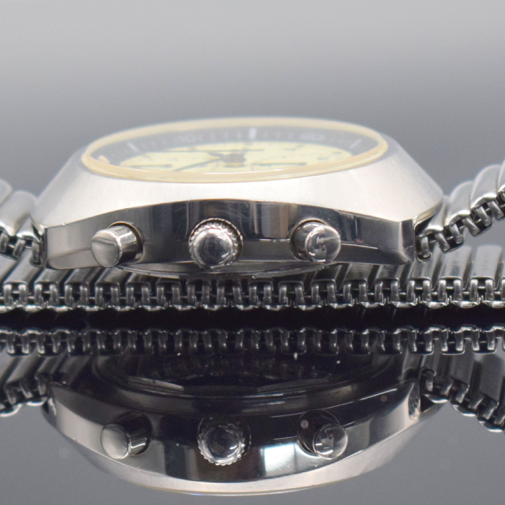 CHRONOSPORT seltener Armbandchronograph,  Automatik, - Bild 5 aus 6