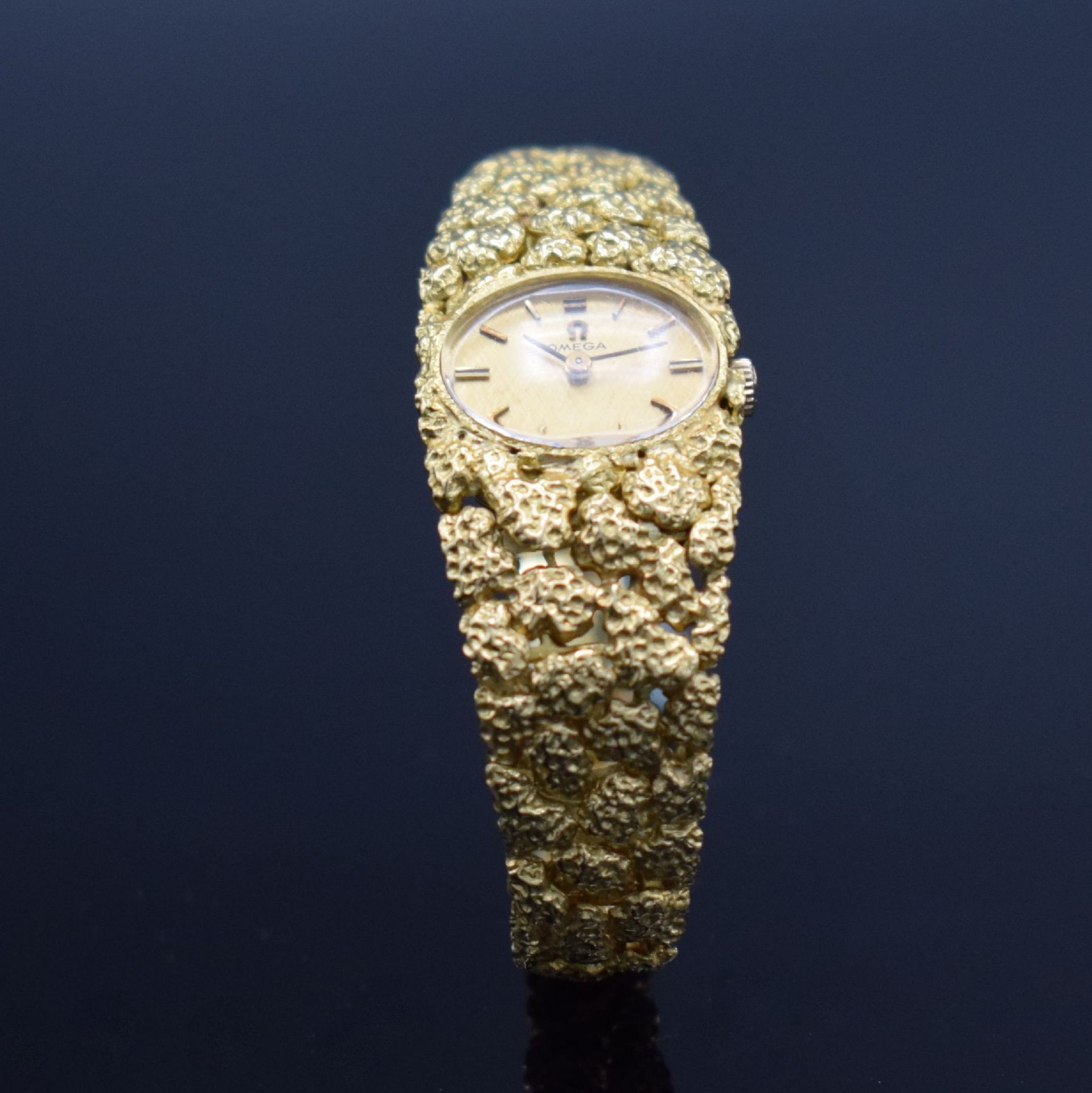 OMEGA Rocaille D´Or feine und ausgefallene Damenarmbanduhr - Bild 2 aus 13