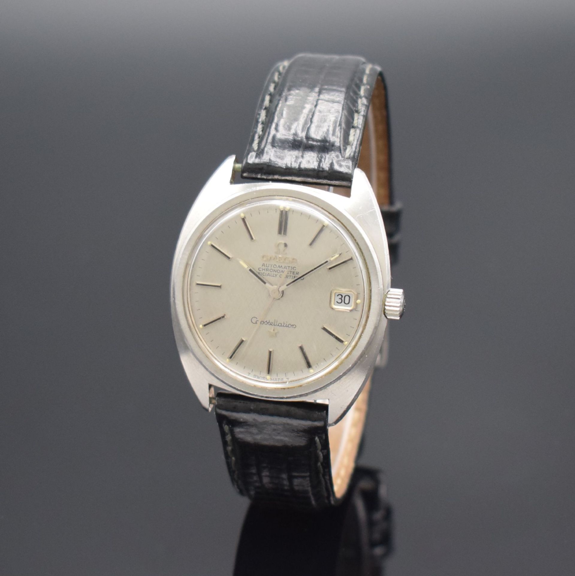 OMEGA Constellation Chronometer Armbanduhr in Stahl - Bild 3 aus 9