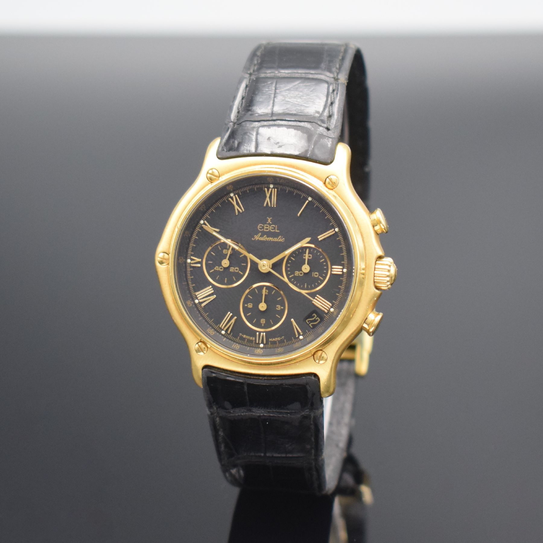 EBEL El Primero Schaltradchronograph in GG 750/000, - Image 3 of 8