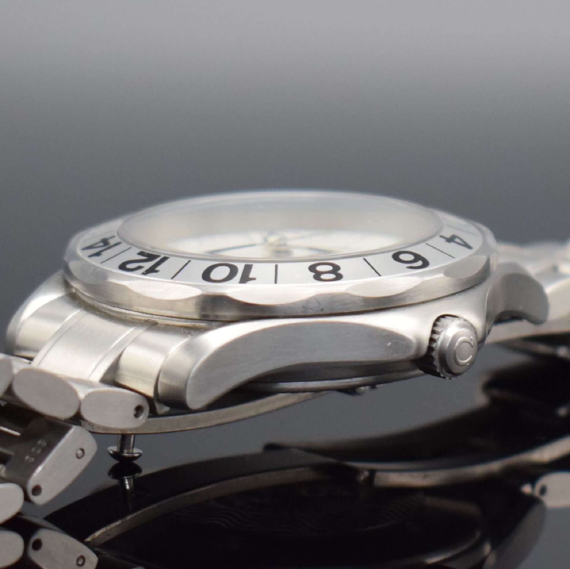 OMEGA Seamaster GMT Chronometer Herrenarmbanduhr in Stahl, - Bild 6 aus 8