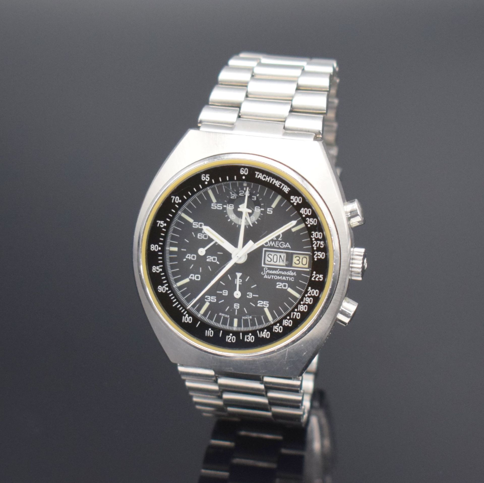 OMEGA Speedmaster Herrenarmbanduhr mit Chronograph in - Bild 3 aus 10