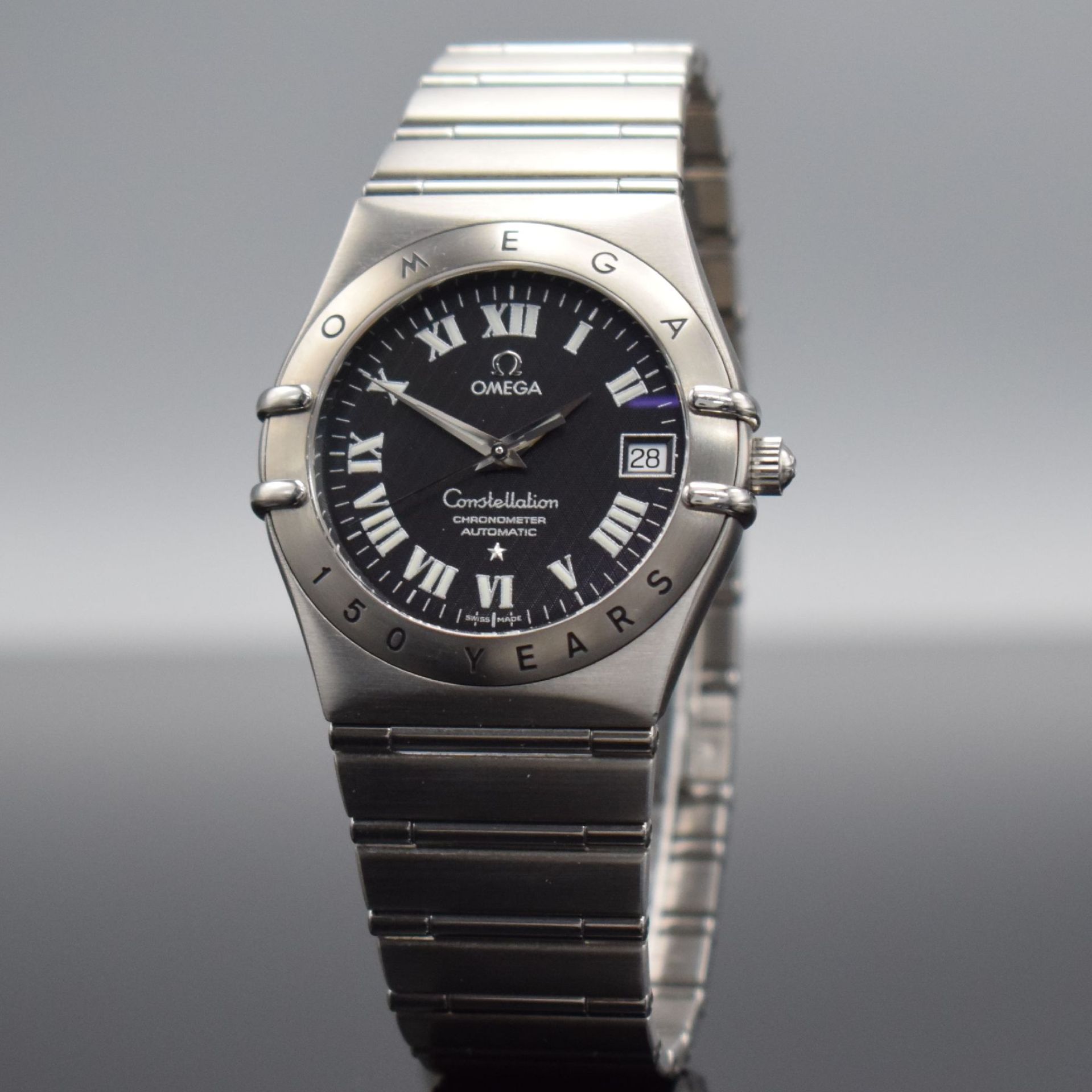 OMEGA Constellation Herrenarmbanduhr Chronometer 150 Years - Bild 3 aus 9