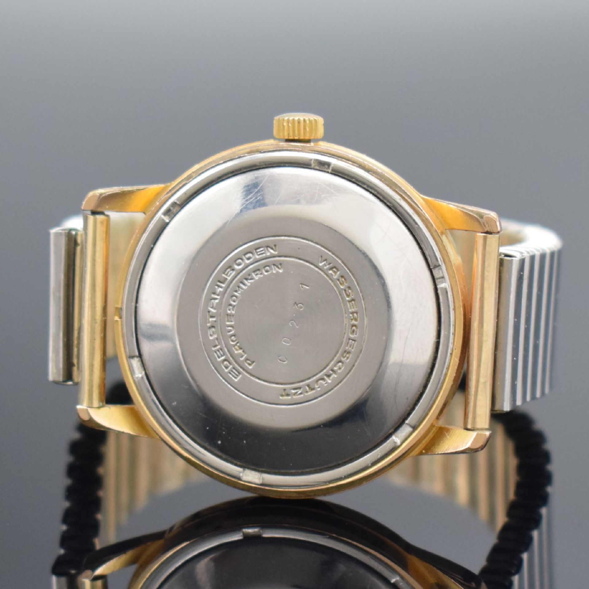 GLASHÜTTE / GUB 3 vergoldete Armbanduhren,  Deutschland - Bild 12 aus 14
