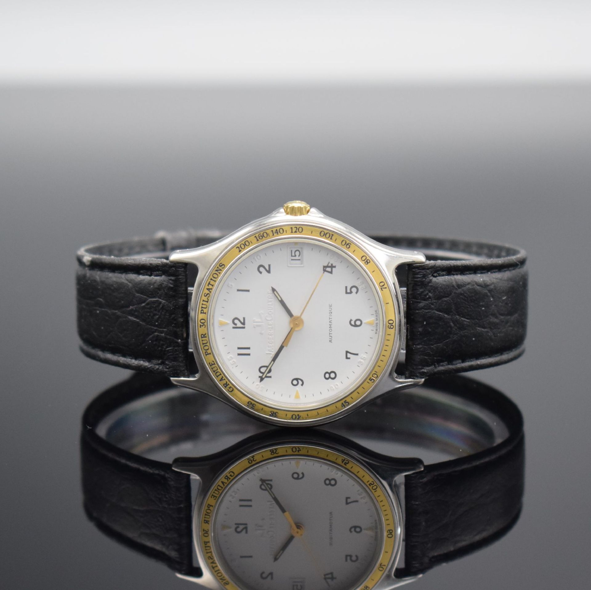 Jaeger-LeCoultre Armbanduhr in Stahl/Gold,  Schweiz um