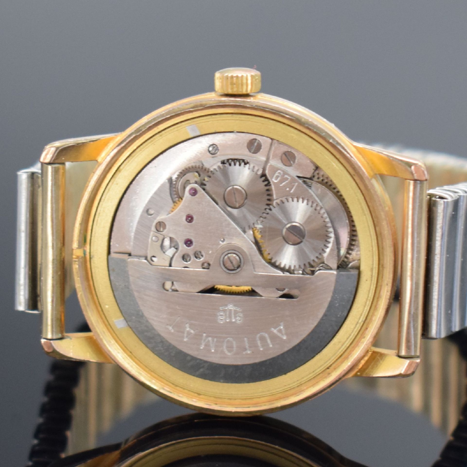 GLASHÜTTE / GUB 3 vergoldete Armbanduhren,  Deutschland - Bild 13 aus 14
