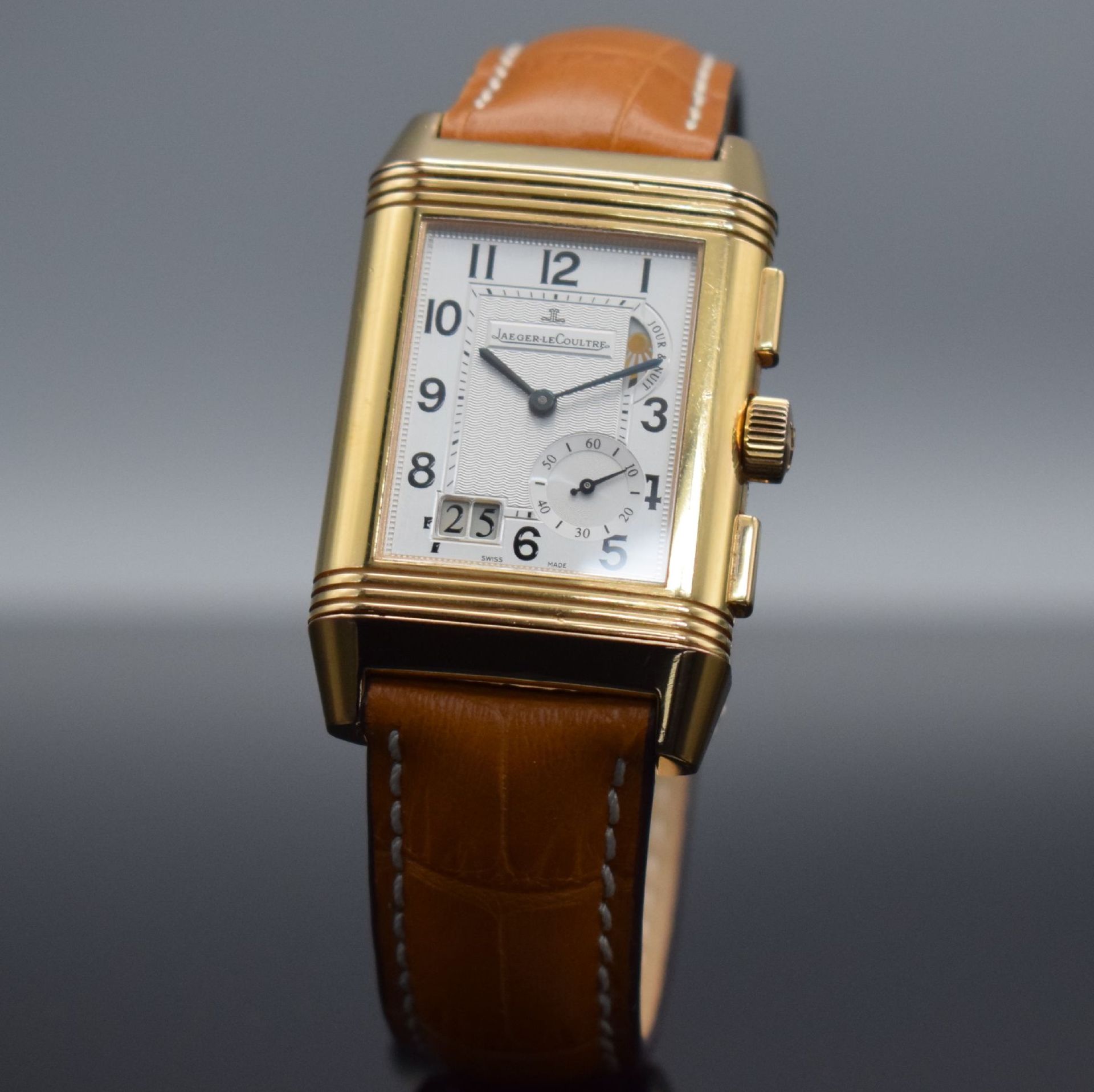 Jaeger-LeCoultre Herrenarmbanduhr Reverso Grande GMT in - Bild 5 aus 15