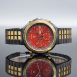 FERRARI Formula Herrenchronograph in geschwärztem Stahl,