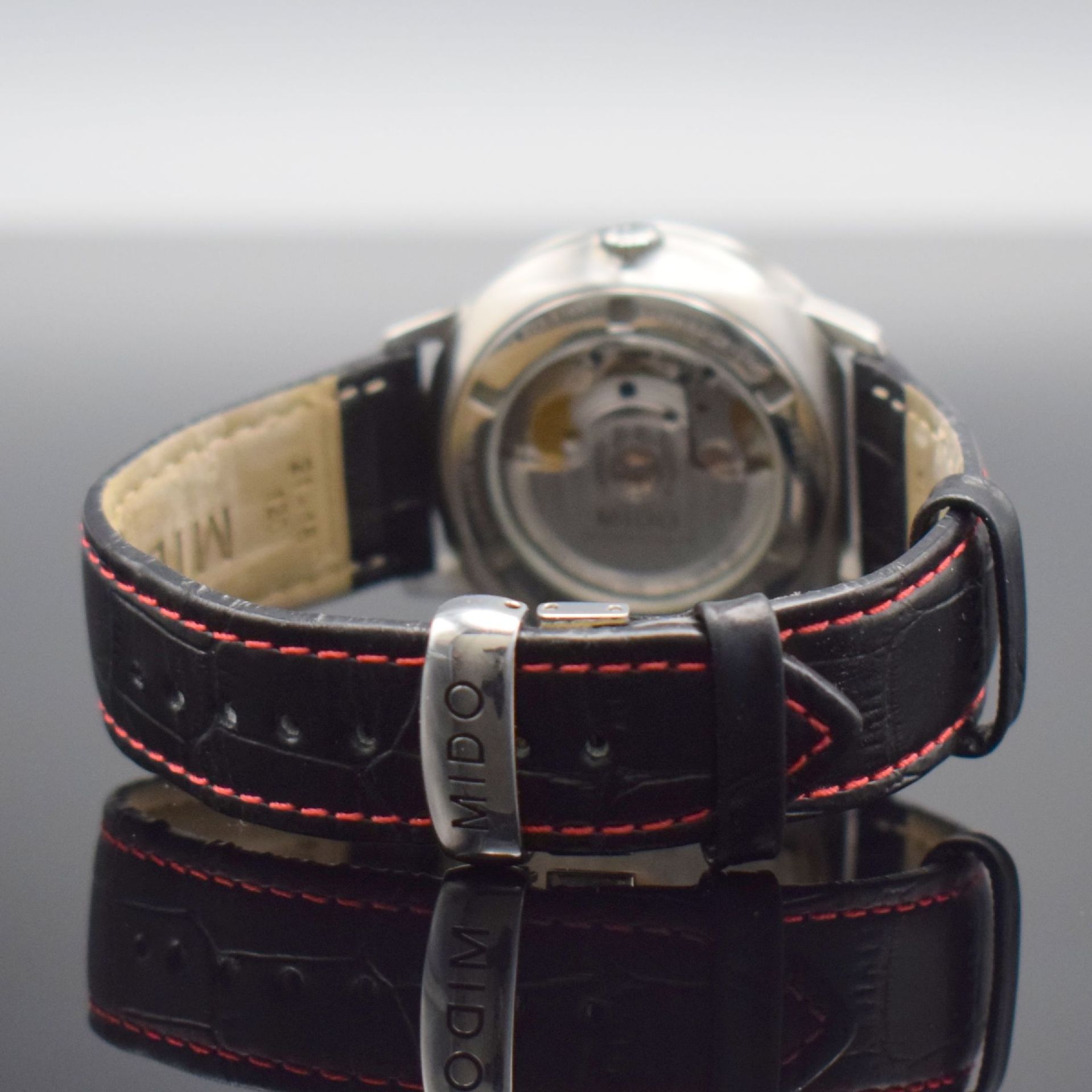 MIDO Commander II Chronometer Herrenarmbanduhr in Stahl - Bild 3 aus 7