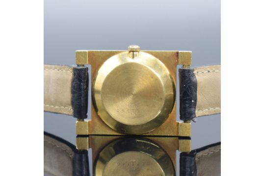 JULES JUERGENSEN Armbanduhr in GG 750/000, Handaufzug, - Image 5 of 5