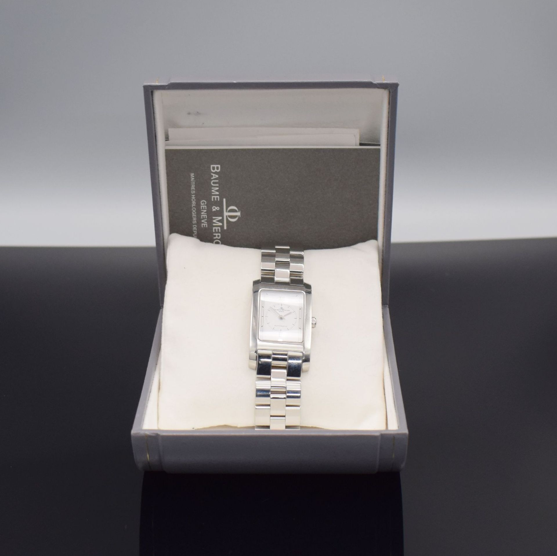 BAUME & MERCIER Armbanduhr Hampton Referenz MV045120, - Bild 8 aus 8