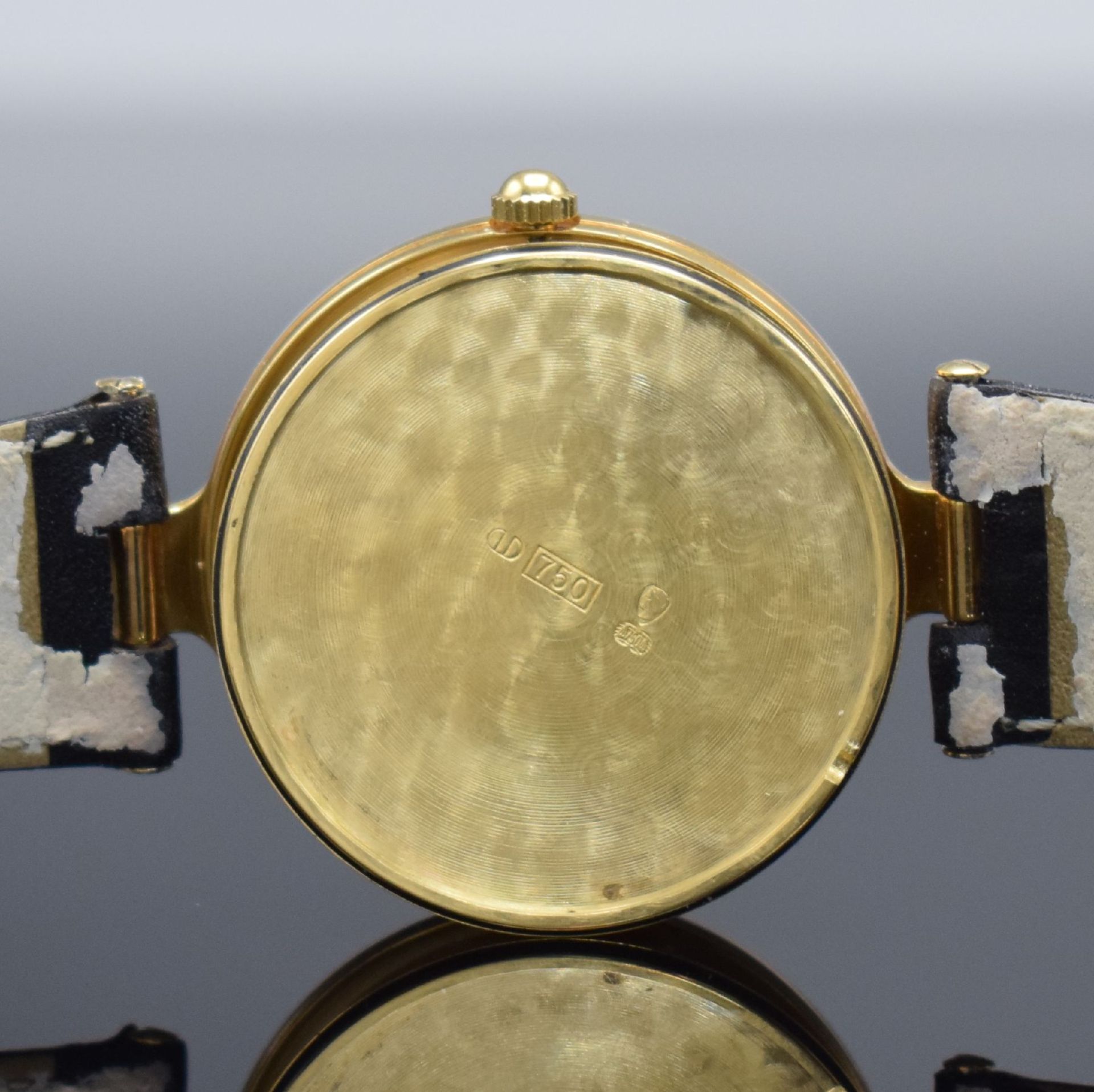 ANDRE LE MARQUAND Armbanduhr in GG 750/000,  Schweiz um - Bild 8 aus 8