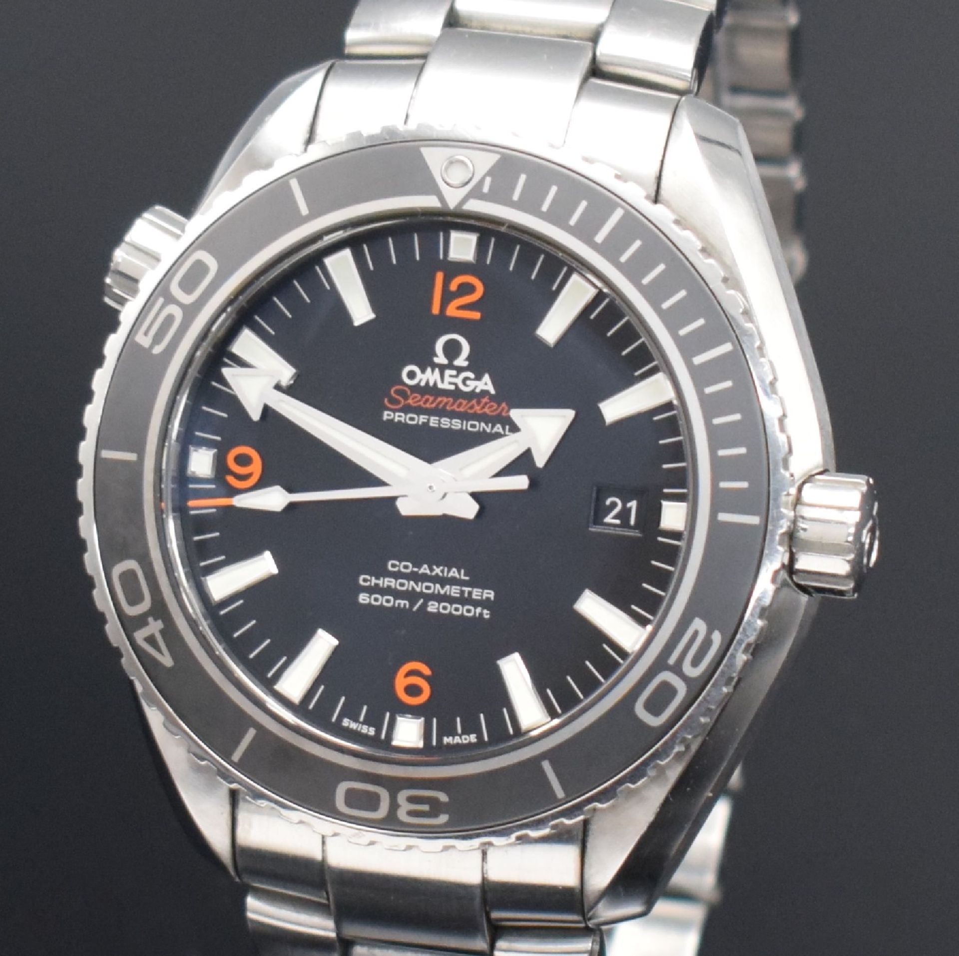 OMEGA Herrenarmbanduhr Seamaster Professional Planet Ocean - Bild 2 aus 8