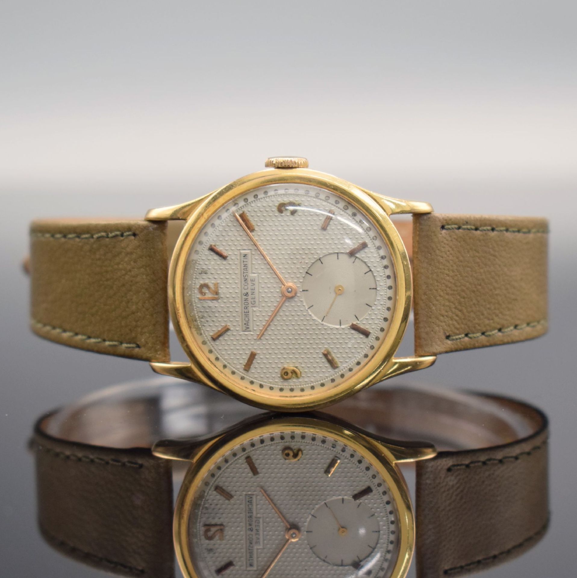 VACHERON & CONSTANTIN feine und seltene Herrenarmbanduhr