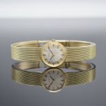 TISSOT Damenarmbanduhr in GG 585/000, Schweiz um 1965,