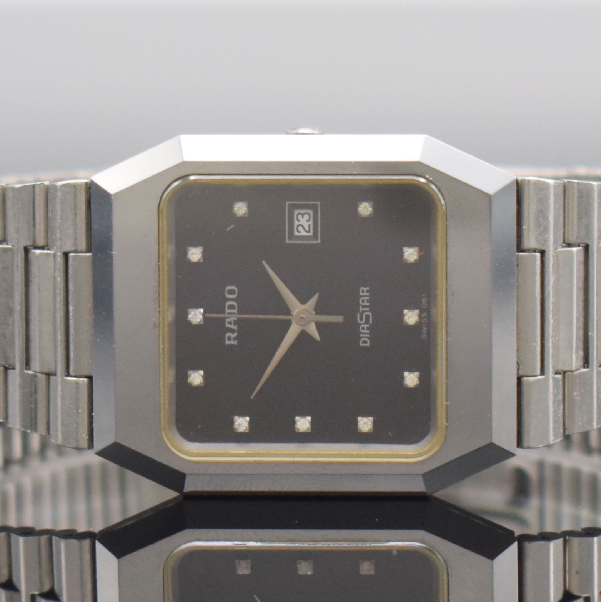 RADO Diastar Armbanduhr in Stahl Referenz 129.0292.3, - Bild 2 aus 6