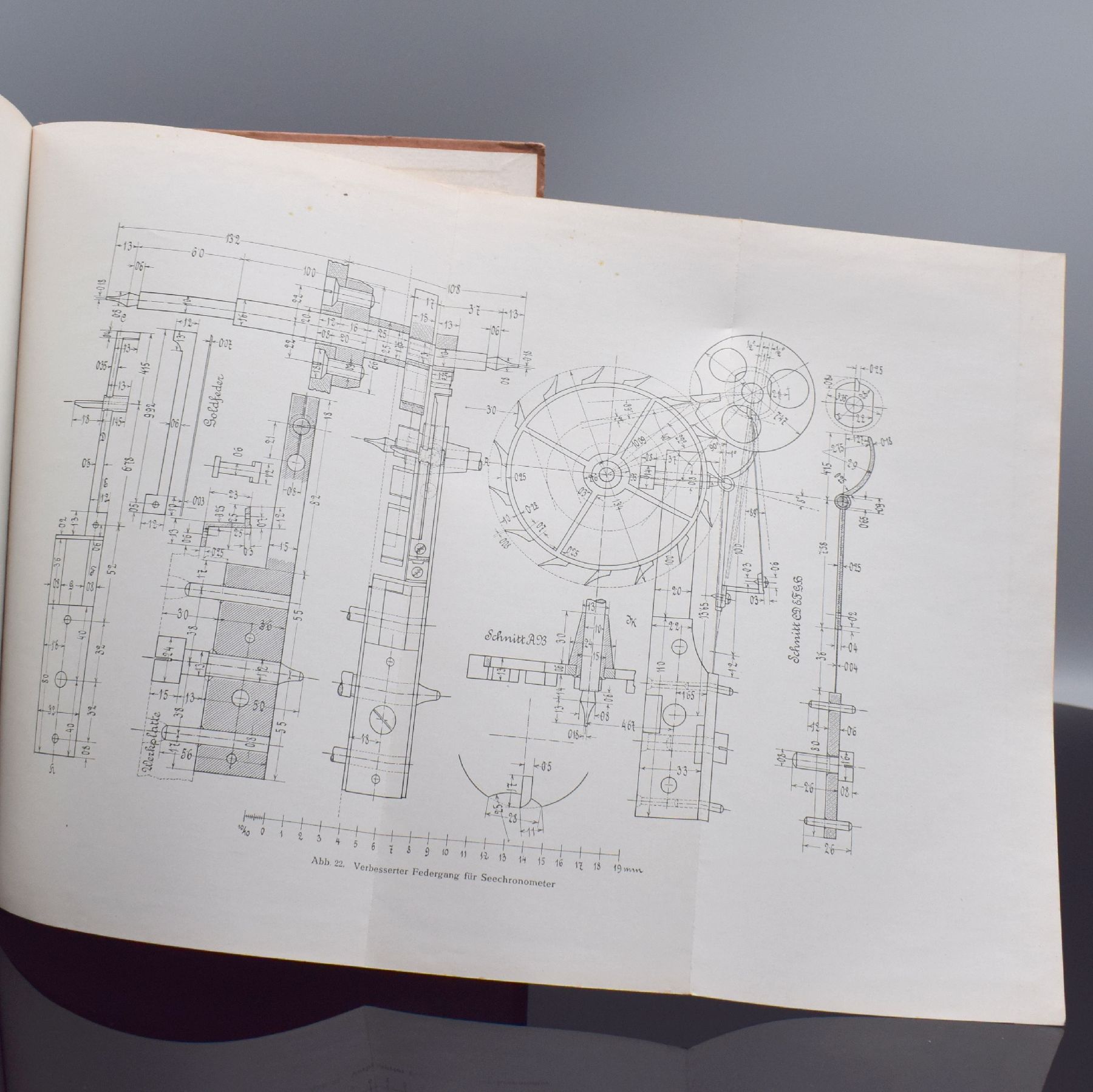 MORITZ GROSSMANN 'Der freie Ankergang für Uhren' Atlas mit - Image 7 of 8