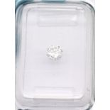 Loser Brillant, 0.25 ct hochfeines Weiß(E)/ vvs2, 4.07 x