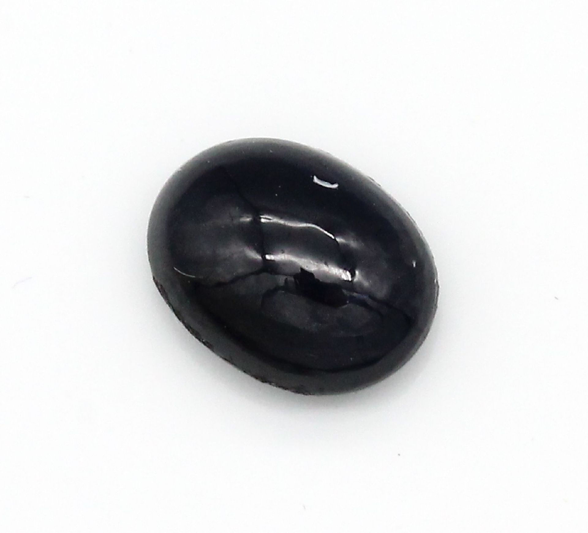 Loser Saphir-Cabochon 1.73 ct, oval, ca. 7.91 x 6.14 x