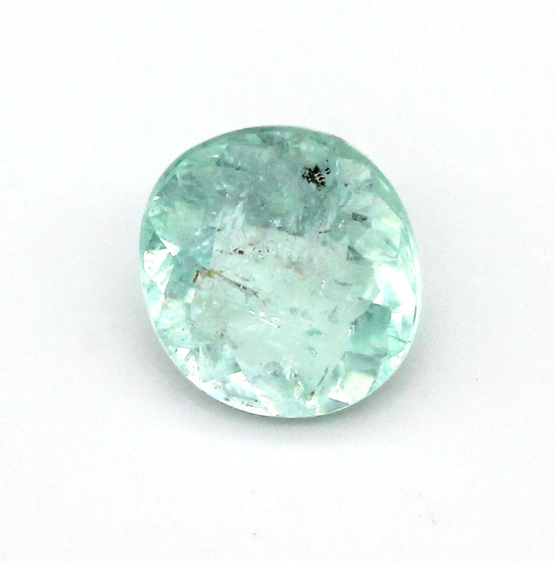 Loser ovalfacett. Turmalin, 2.52 ct, 8.86 x 7.97 x 5.02