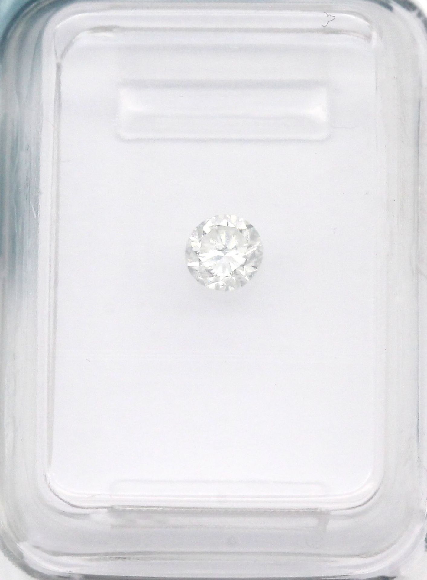 Loser Brillant, 0.22 ct feines Weiß(F)/vs2, 3.65 x 3.78 x